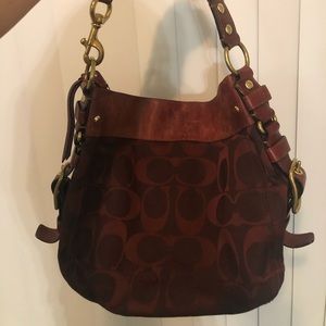 Coach Zoe Hobo & Matching Wallet